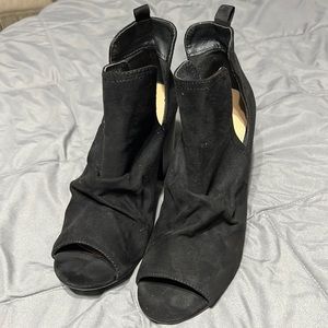 Blank ankle booties